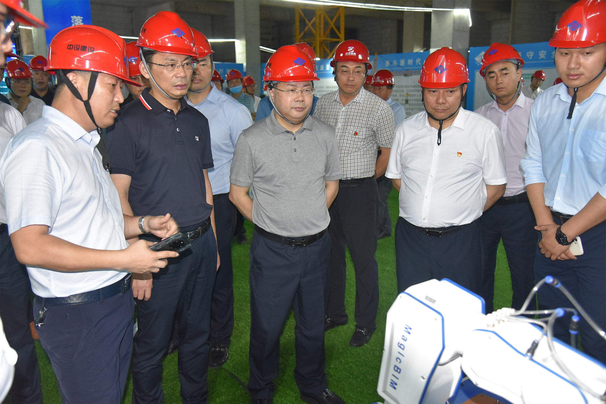 落實安全責任 推動安全發(fā)展——2021年蘇州市住建局安全生產標準化示范工地觀摩會在蘇州中設建設順利舉行